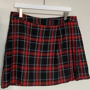 Plaid School Girls Skirt